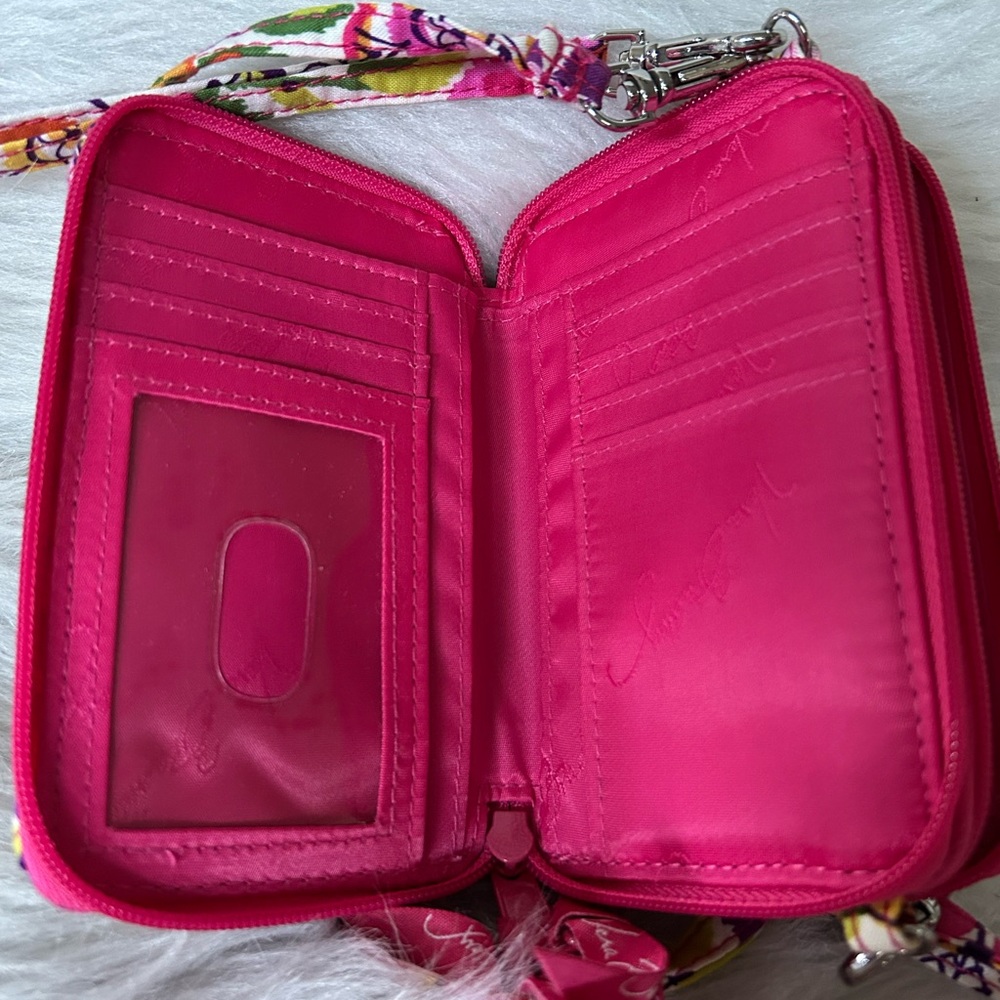 Vera Bradley Floral wallet Crossbody Bag - Picture 2 of 5